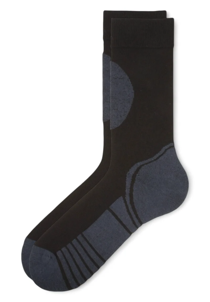 Κάλτσες ανδρικές αθλητικές Trekking Cotton Soma SS15-Μπλε