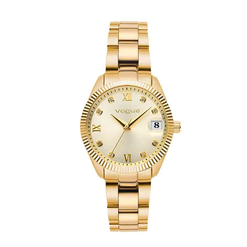 Ρολόι Γυναικείο Yellow Stainless Steel Bracelet Vogue 2020614342