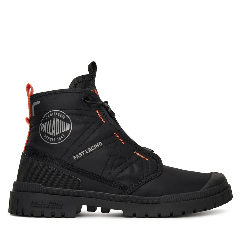 Ορειβατικά παπούτσια Palladium Sp20 Travel Hi 74476-008-M Μαύρο