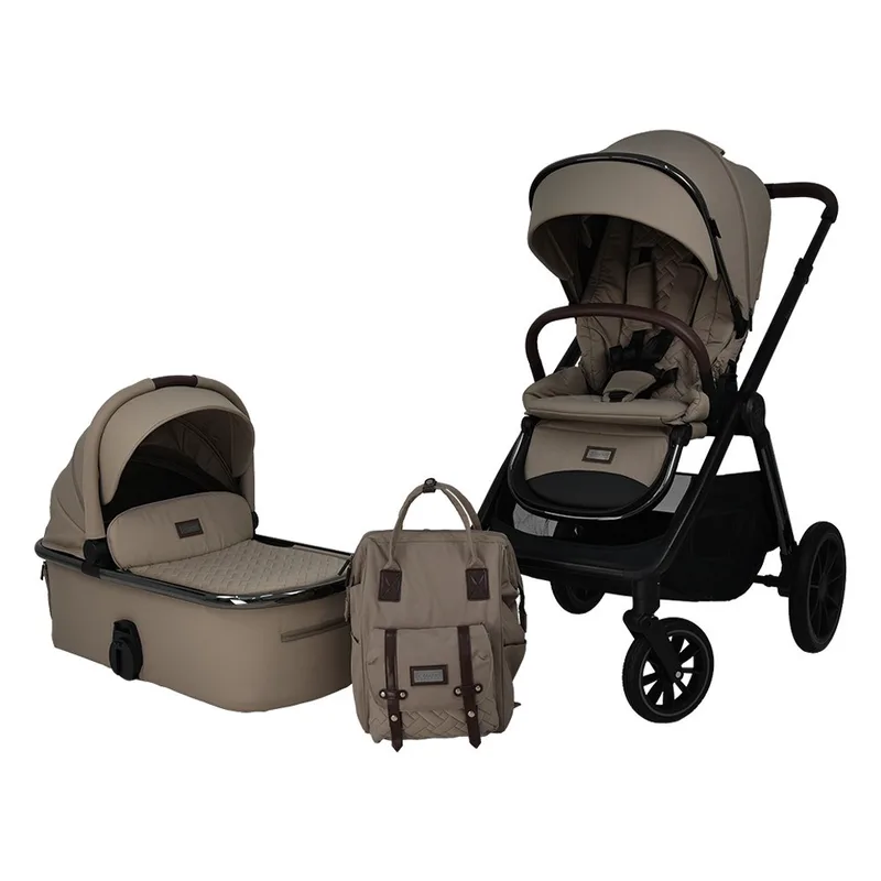 Πολυκαρότσι Bebe Stars Mythos 2σε1 Natural Μπεζ 345-182