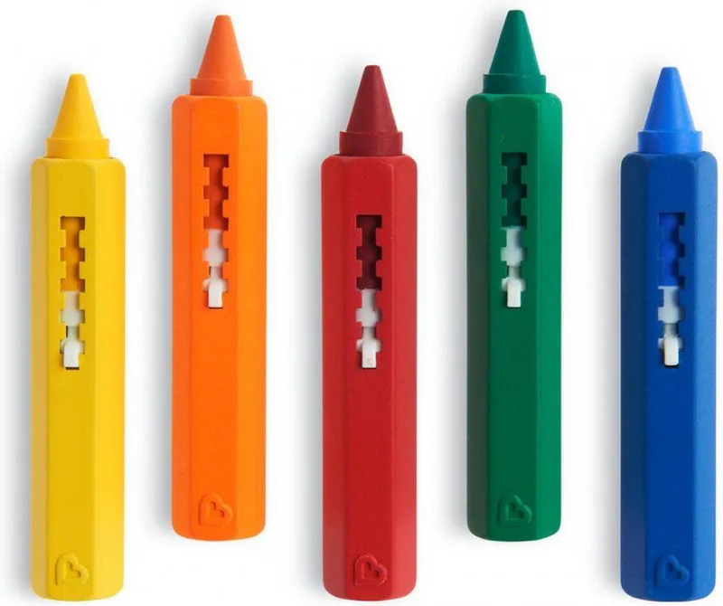 ΣΕΤ 5 ΜΟΛΥΒΙΑ ΓΙΑ ΤΟ ΜΠΑΝΙΟ MUNCHKIN 5 BATH TIME CRAYONS 3ΕΤΩΝ+