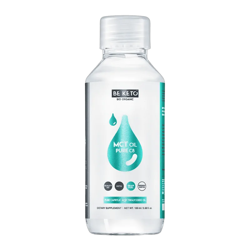 Beketo Λάδι MCT Oil C8 (100% Καπρυλικό Οξύ) 100ml