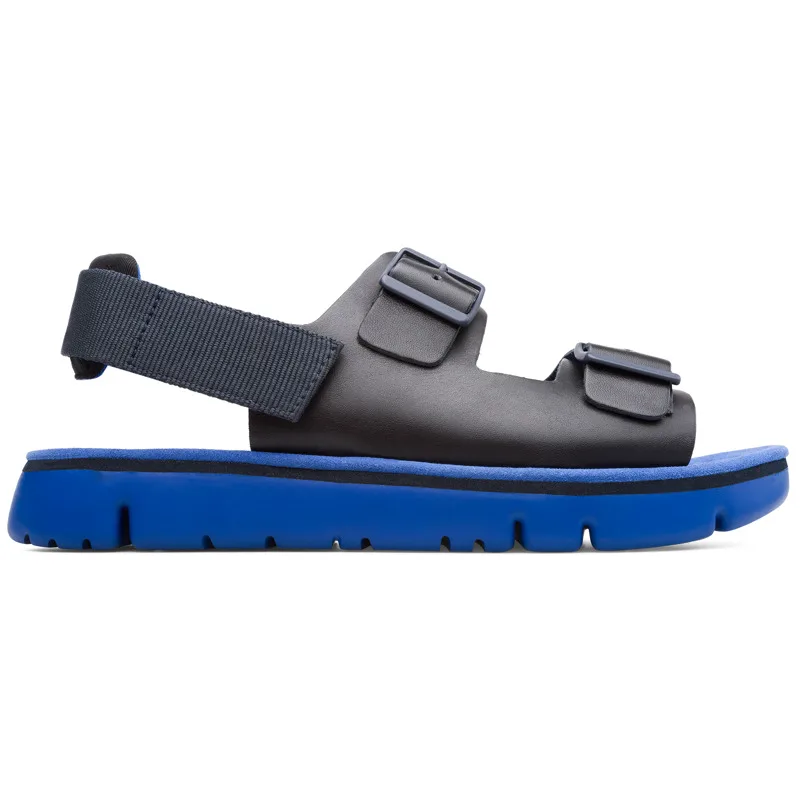 CAMPER Oruga - Πέδιλα Για Ανδρικα - Μπλε, Μέγεθος 45, Smooth leather