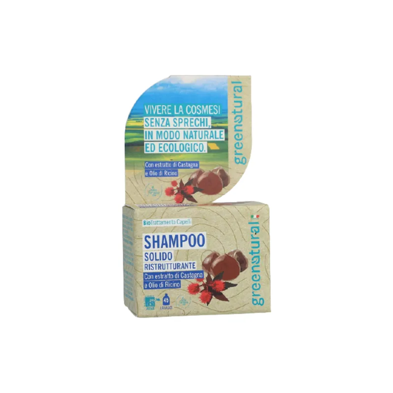 Greenatural Solid Restructuring Shampoo 55 g