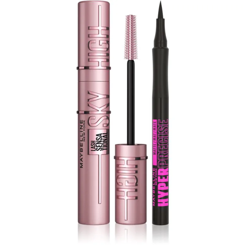 MAYBELLINE NEW YORK Make-Up Set μάσκαρα και λάϊνερ ματιών 2x1 τμχ