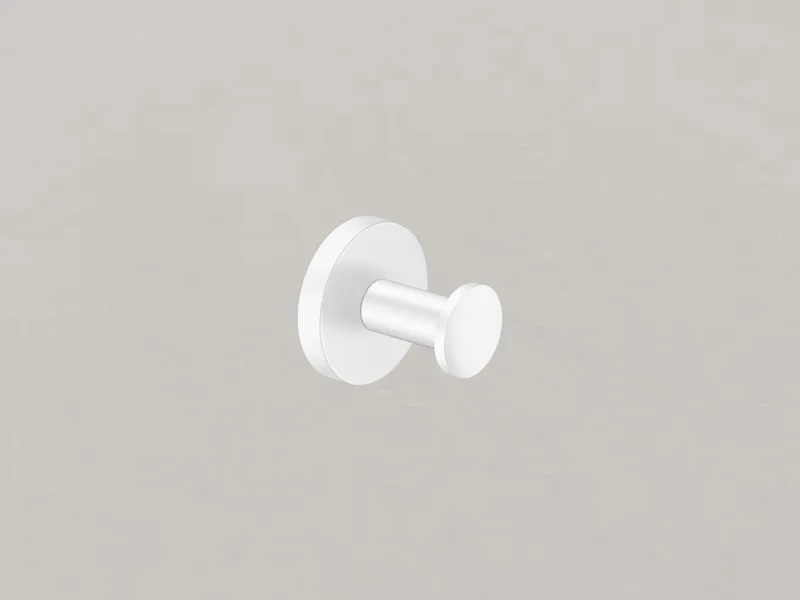 Μονό Άγκιστρο Sanco 00650-Μ101 White Mat