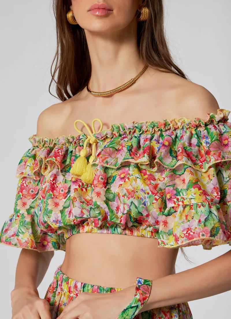 WOMEN'S CROP TOP GARDEN