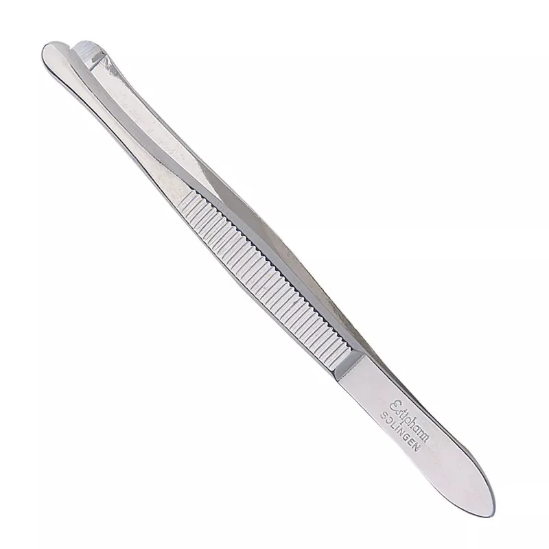 Tweezers 3" Round tips 1 unit Estipharm