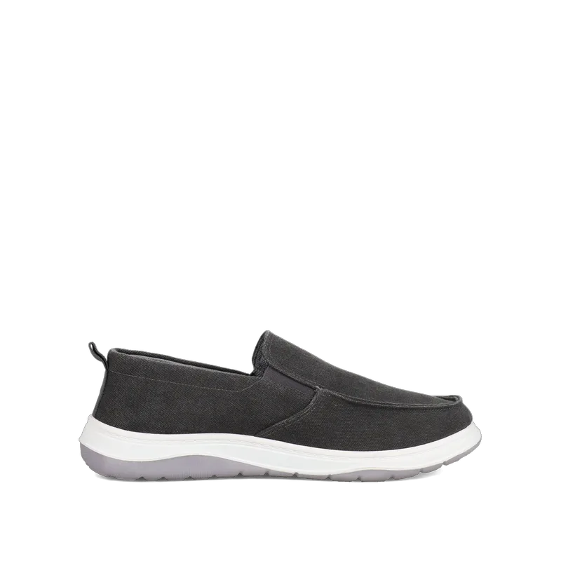 Γκρι ανδρικό boat shoe