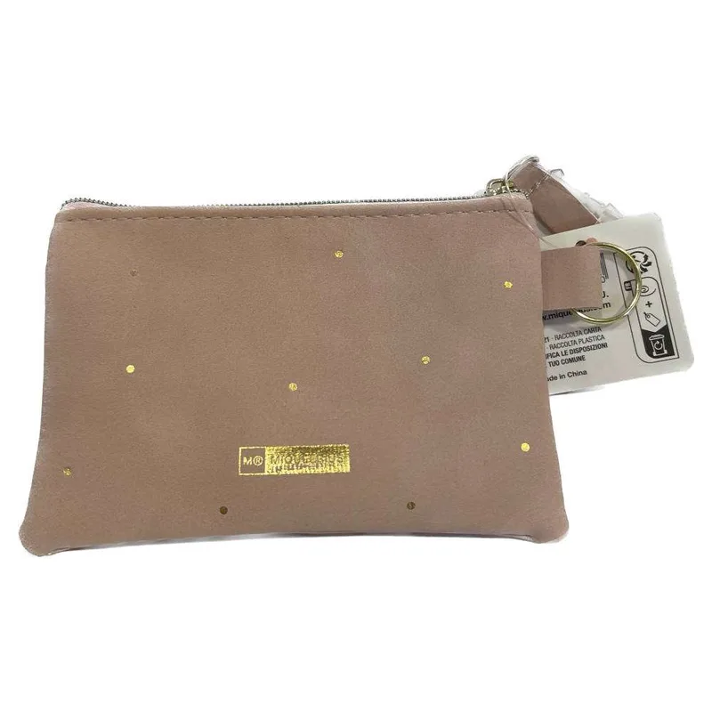 Miquelrius Πορτοφόλι Kερμάτων Flat Suede 8X12 Rose