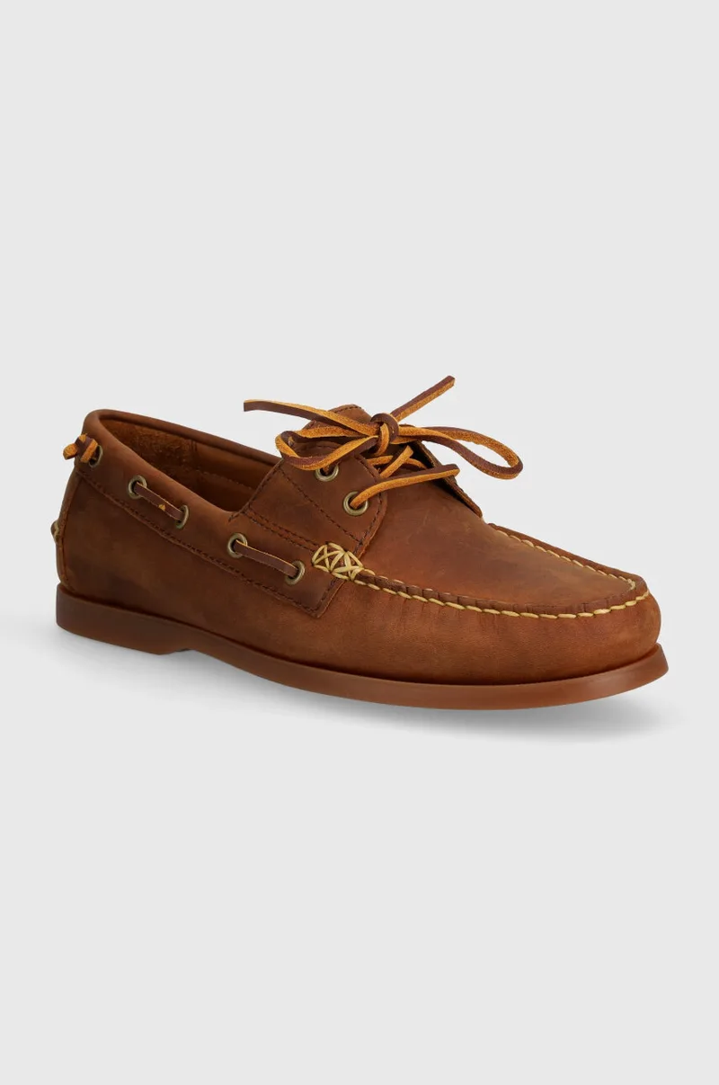 Μοκασίνια nubuck Polo Ralph Lauren Merton Boat