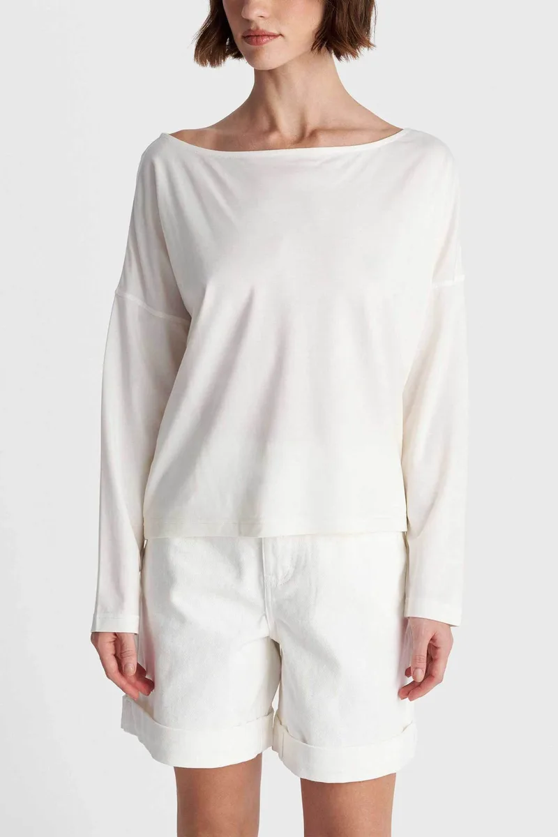'ALE γυναικεία μπλούζα Oversized - 8922885 Εκρού
