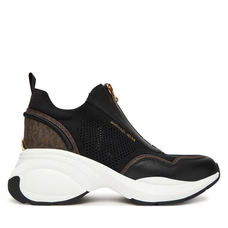 Αθλητικά MICHAEL Michael Kors Zuma Mixed-Media Trainer 43F5ZUFP1L Μαύρο
