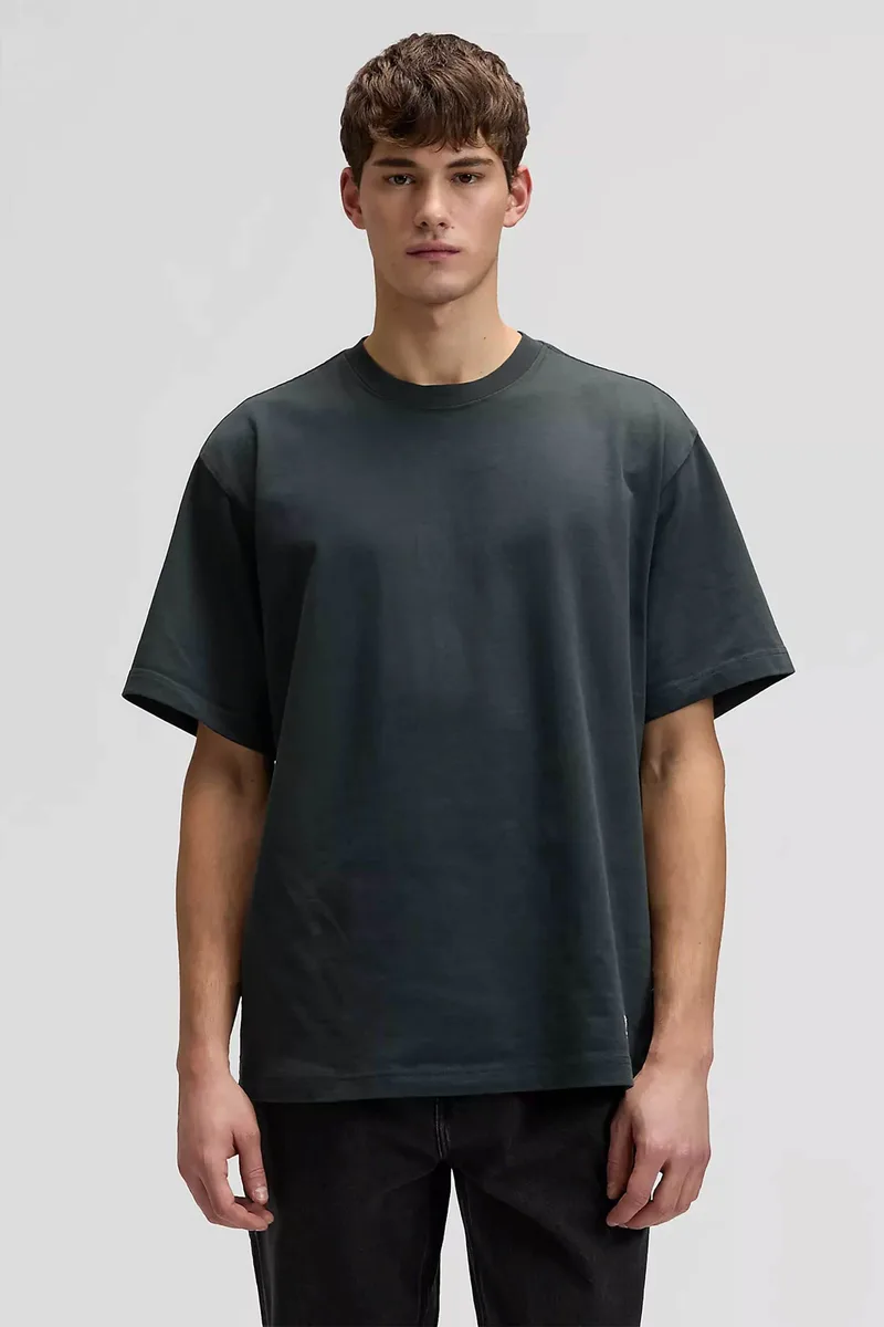 Lee® ανδρικό T-shirt με boxy logo Relaxed Fit "Workwear" - 112378724 Ανθρακί