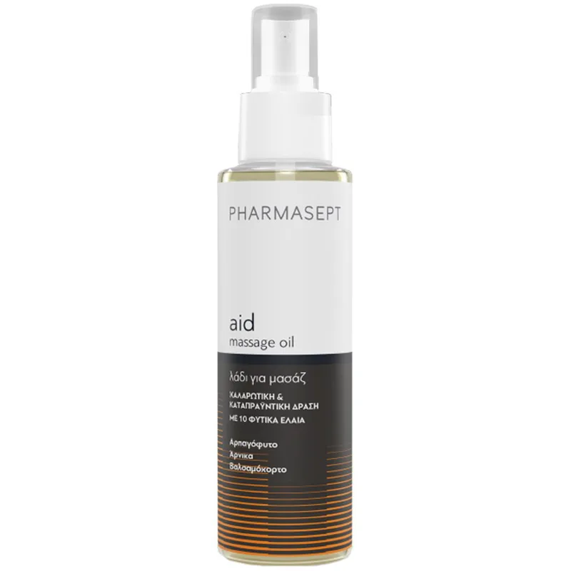 Pharmasept Aid Relief Massage Oil Λάδι Μασάζ για Χαλάρωση & Καταπράυνση των Μυών 100ml