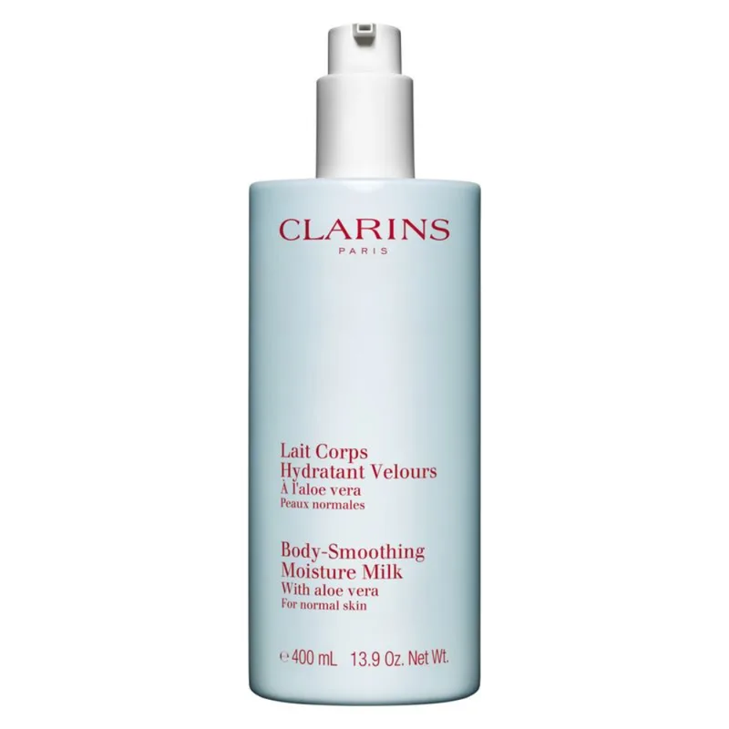 Clarins (Moisturizing Smoothing Body Milk) 400ml