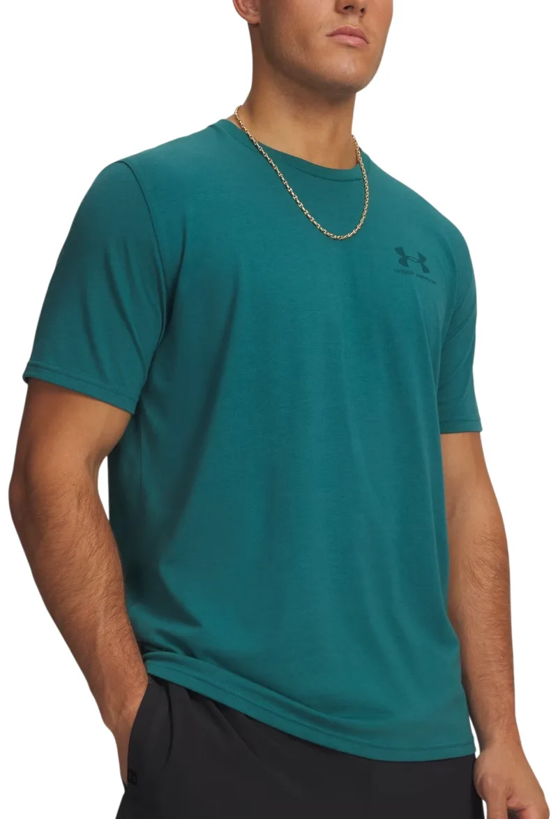 Μπλούζα Κοντομάνικη Under Armour Sportstyle LeftChest 1326799-338 Ανδρικό