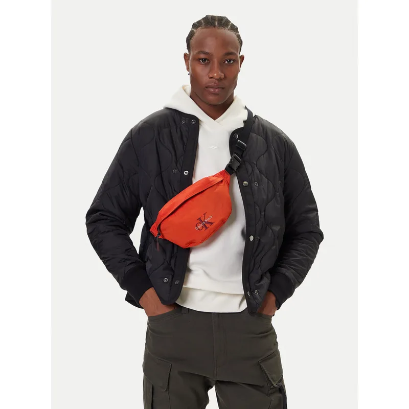 Τσαντάκι Μέσης﻿ Calvin Klein Bold Waistbag LV04D3116G Πορτοκαλί