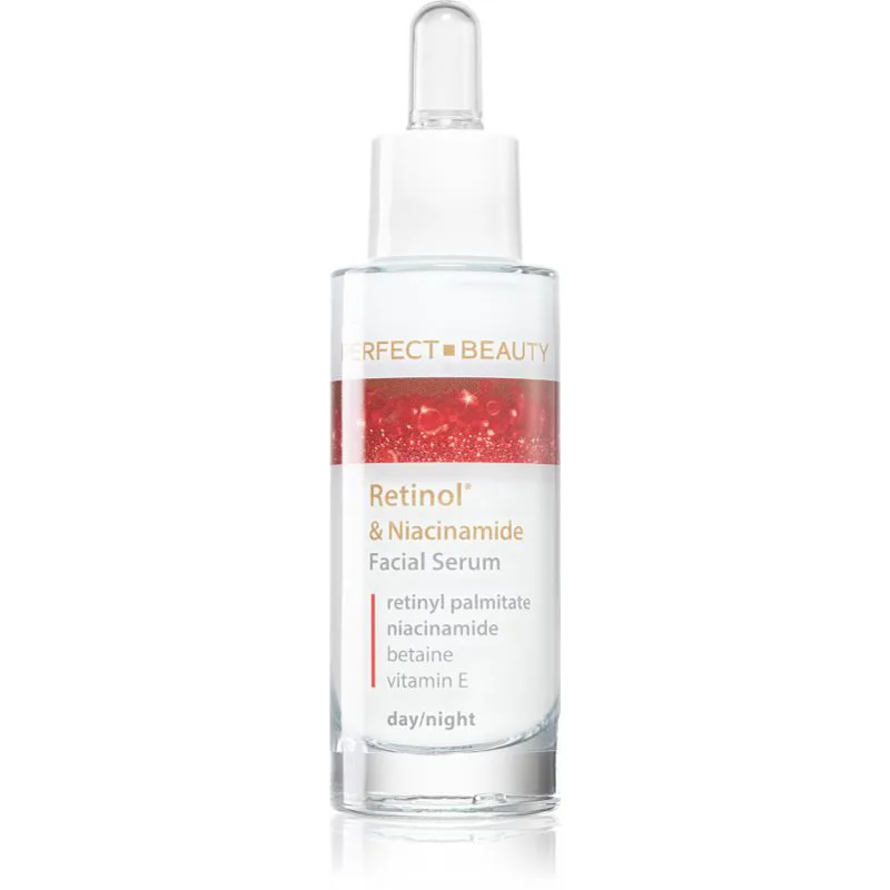 Farmona Perfect Beauty Retinol & Niacinamide ορός προσώπου για μείωση των σημαδιών της γήρανσης για ξηρή επιδερμίδα 30 ml