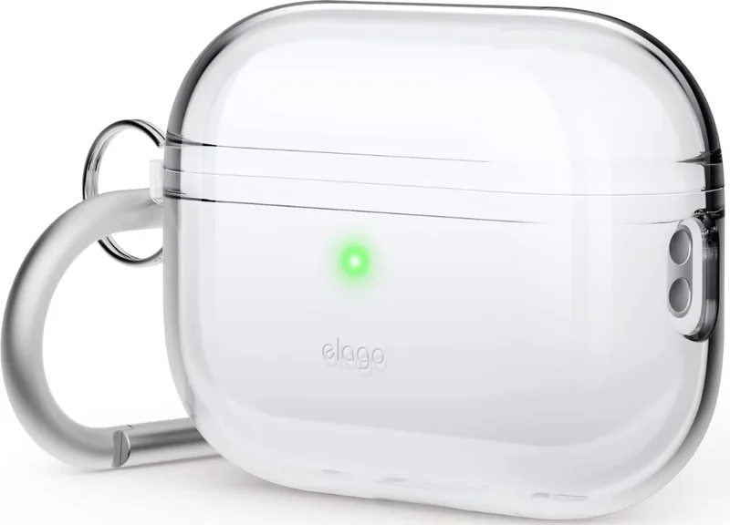 Elago Hang Case - Θήκη Σιλικόνης για Apple AirPods Pro 2nd Gen - Clear (EAPP2CL-HANG-CL)