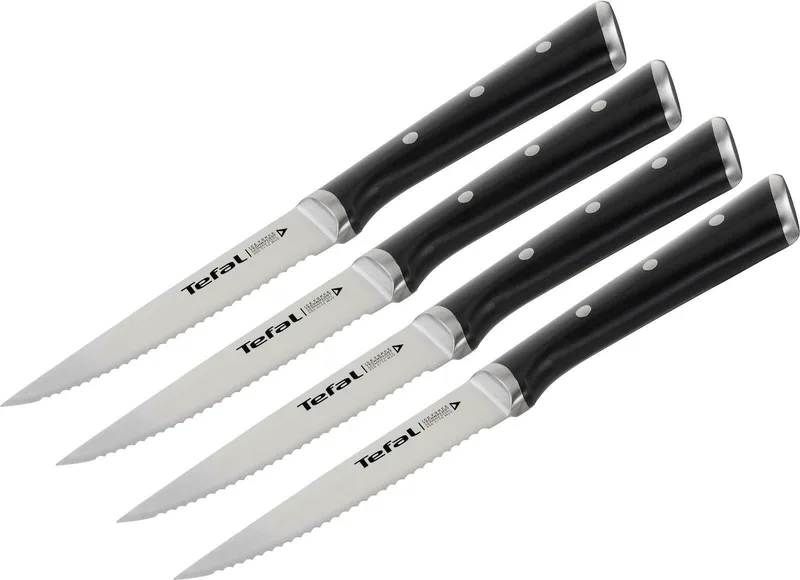 Tefal Μαχαίρια Κρέατος Ice Force Σετ 4Τμχ. 11cm
