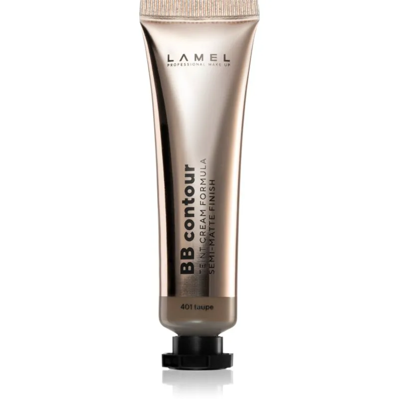 LAMEL Insta BB contour κρεμώδες μπρονζερ απόχρωση 401 Taupe 10 ml