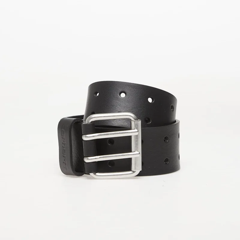 Ζώνη Carhartt WIP Double Script Belt Black/ Silver L