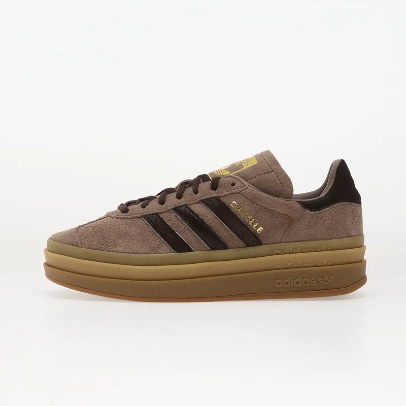 Sneakers adidas Gazelle Bold Earth Strata/ Aurora Coffee/ Χρυσό Met. EUR 40
