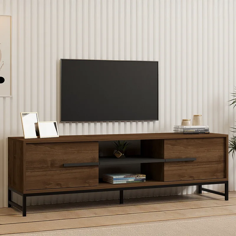 Βάση Τηλεόρασης Mono - Walnut 835Puq4495 (160x50x40)