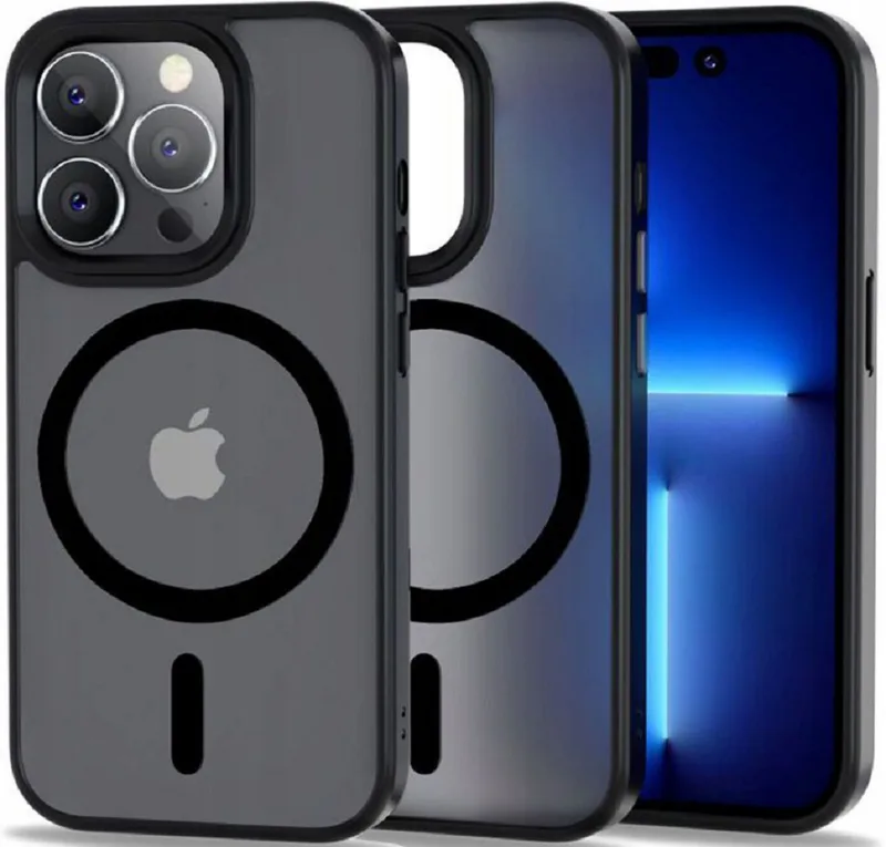 Tech-Protect MagMat - Σκληρή Θήκη MagSafe Apple iPhone 12 Pro Max - Matte Black (9490713933091)