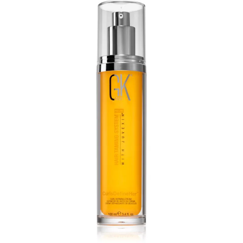 GK Hair CurlsDefineHer στάιλινγκ κρέμα για ορισμό των κυμάτων για την αντιμετώπιση του κρεπαρίσματος μαλλιών 100 ml