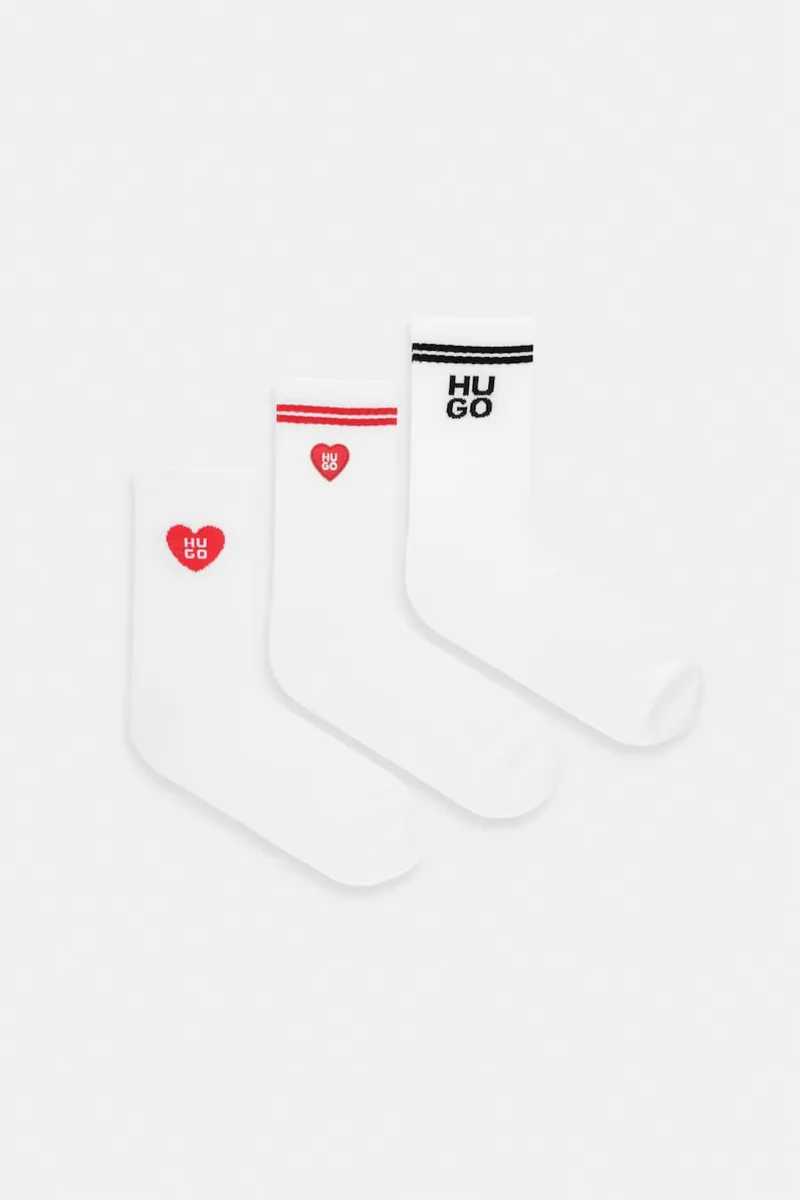 Κάλτσες HUGO 3P QS LOVE YOU CC W 3-pack