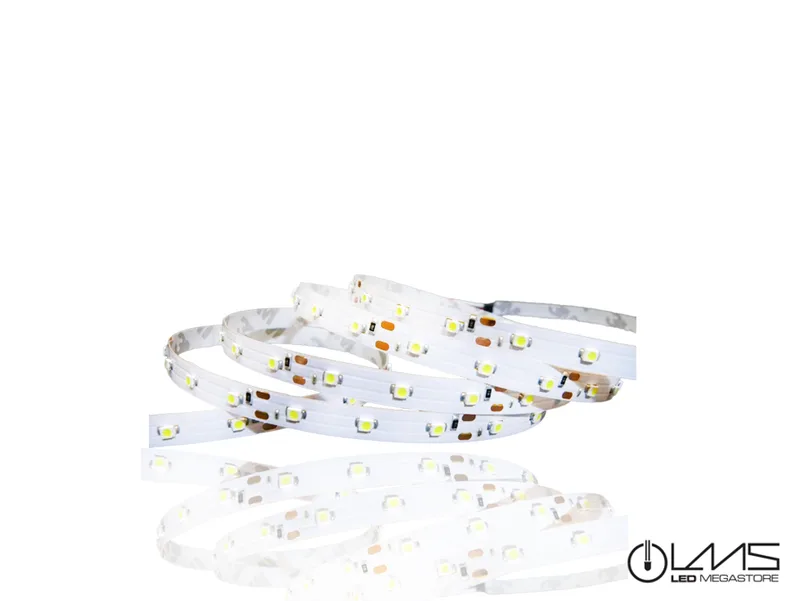 LED Strip 4.8 watt 60 smd 3528 Θερμό Λευκό 03681