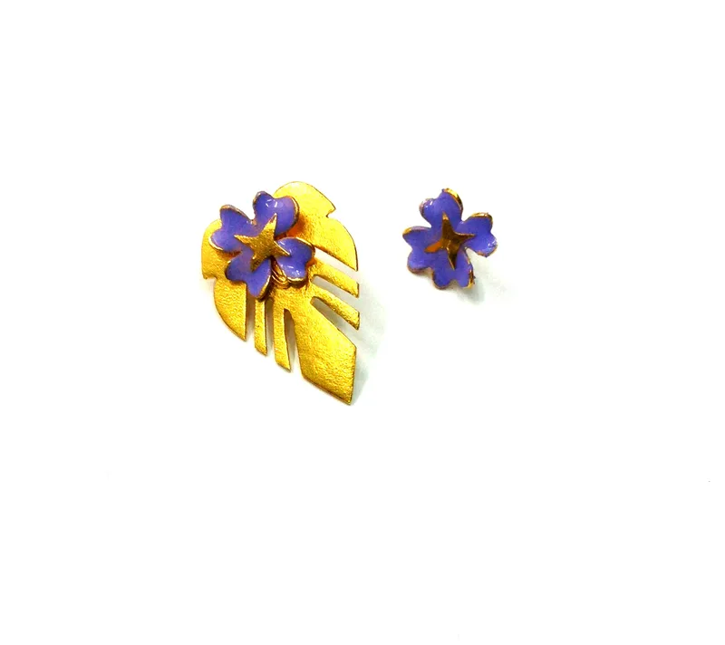 Σκουλαρίκια 'Tiny Hibiscus'