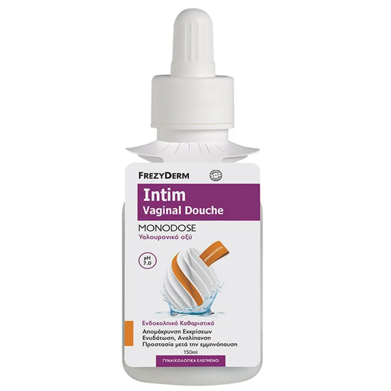 Frezyderm Intim Vaginal Douche Monodose Ενδοκολπικό Καθαριστικό για Απομάκρυνση Εκκρίσεων, Ενυδάτωση & Αναλίπανση 150ml