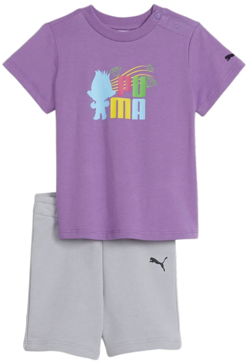 Αθλητικό Σετ Puma X Trolls Minicats Tee & Shorts 624839-63 Unisex Παιδικό