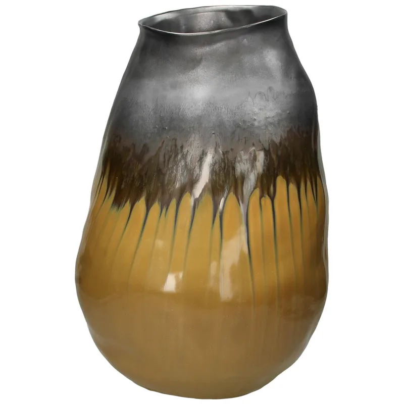Βάζο ArteLibre Κίτρινο Κεραμικό 34.5x33.5x49cm