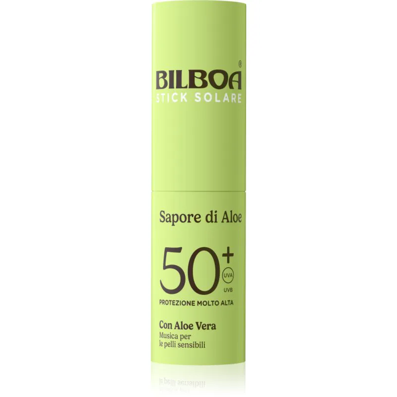 Bilboa Sapore di Aloe Stick αντηλιακή κρέμα σε στικ με αλόη βέρα SPF 50+ 10 ml