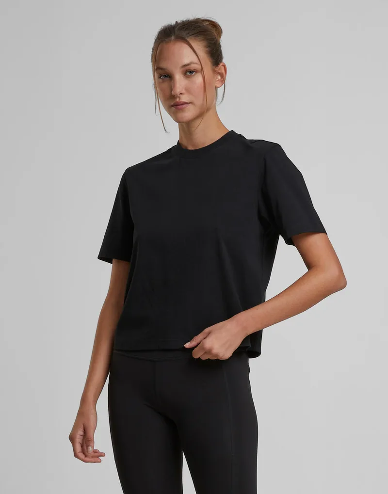 Γυναικείο T-shirt Sorona Loose Fit BY369 Build Your Brand Black