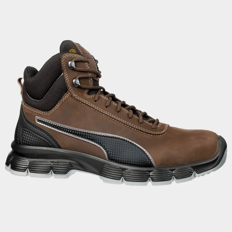 Παπούτσια ασφαλείας CONDOR MID S3 ESD SRC PUMA 06200109 Brown