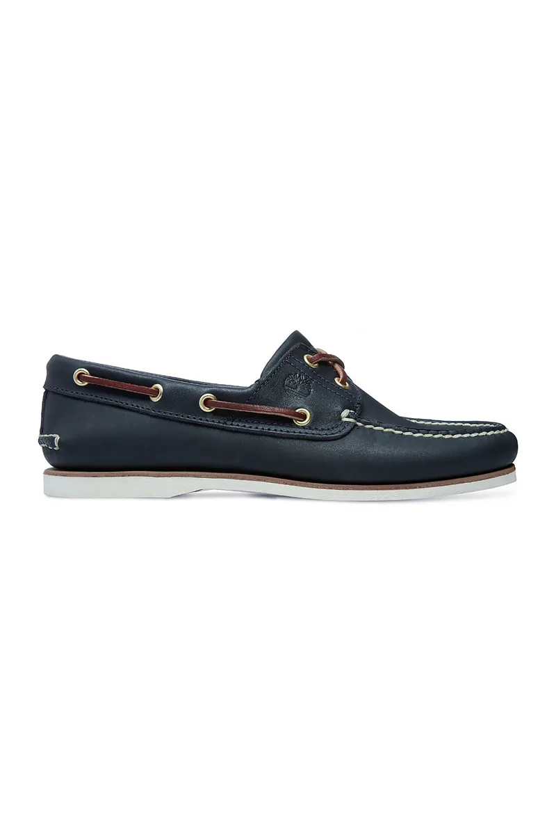 Timberland ανδρικά boat shoes Classic 2-Eye - TB0740364841-** Μπλε Σκούρο