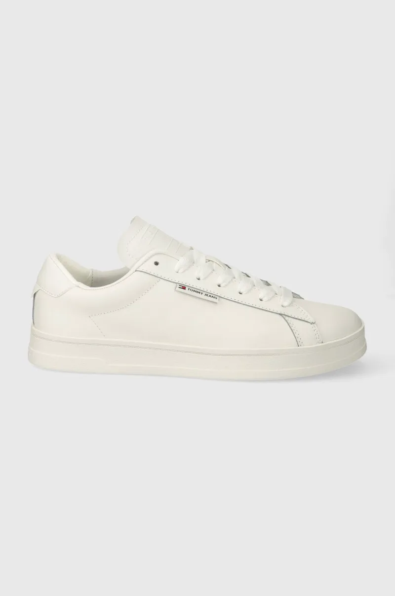 Δερμάτινα sneakers Tommy Jeans TJM LEATHER LOW CUPSOLE