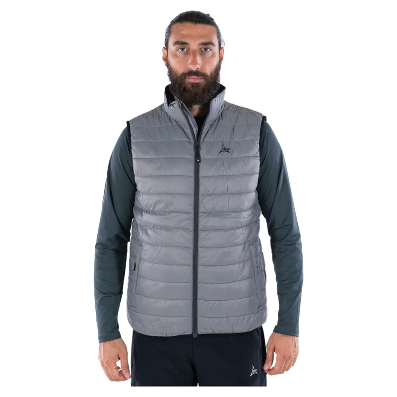 Γιλέκο με Επένδυση Apu Outdoor Idi Γκρι S 80537