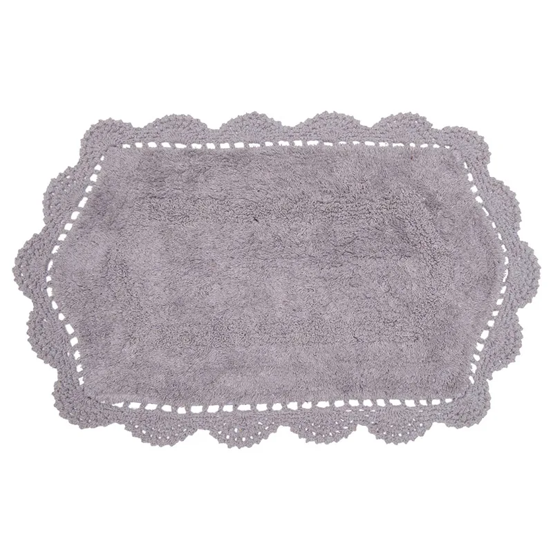 Πατάκι Μπάνιου 45X75 Viopros Τανια Γκρι (45x75)