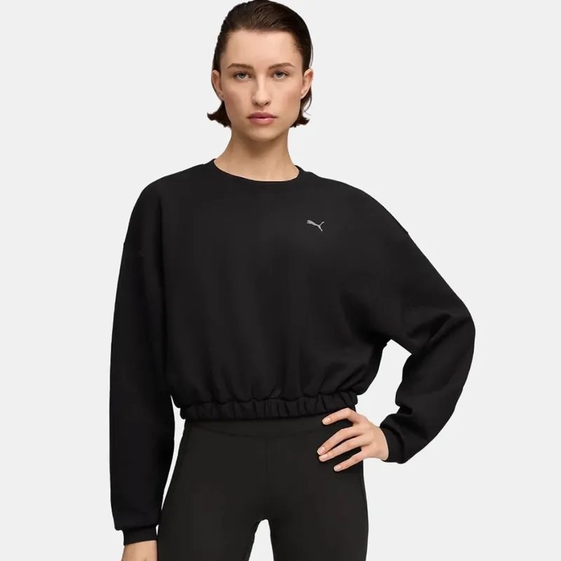 Puma Cloudspun Γυναικείο Cropped Φούτερ (9000246443_22489)