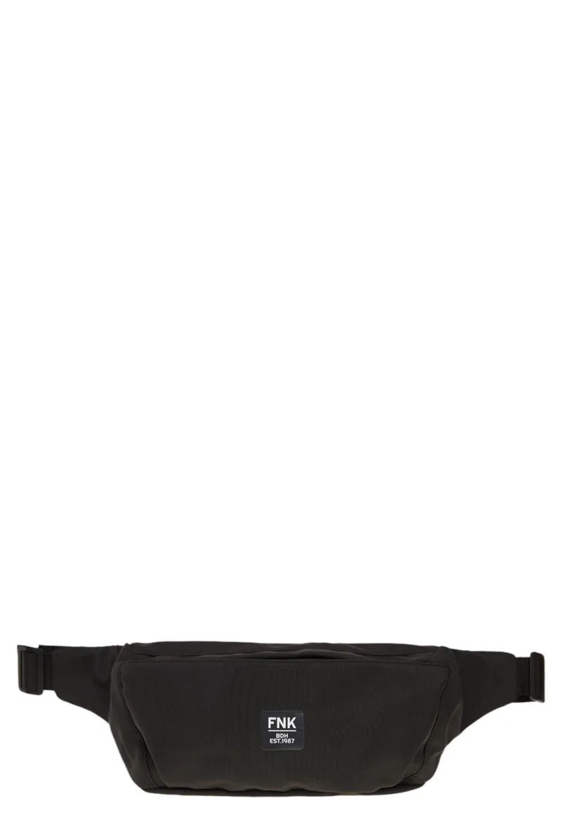 Τσαντάκι Μέσης Funky Buddha Logo FBM010-012-10-BLACK Ανδρικό