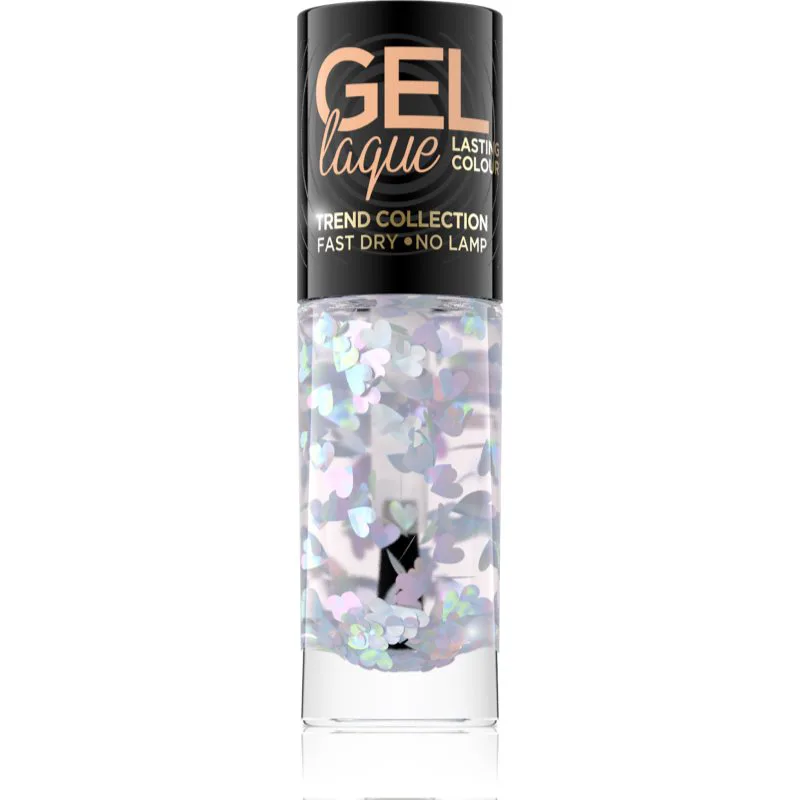 Eveline Cosmetics 7 Days Gel Laque Nail Enamel τζελ βερνίκι νυχιών χωρίς τη χρήση των UV/LED λαμπτήρων απόχρωση 301 8 ml