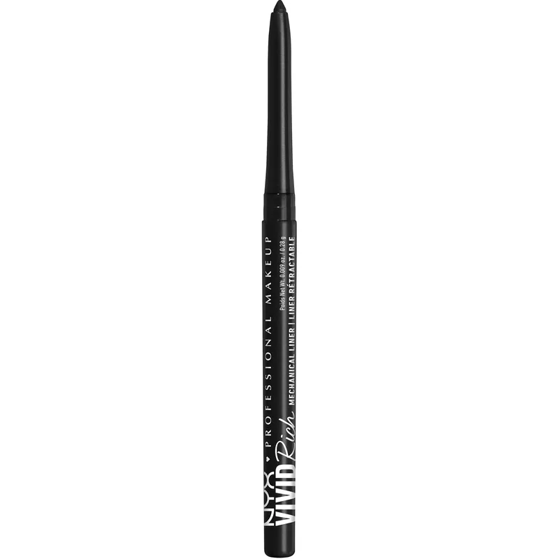 Nyx Professional Makeup Vivid Rich Mechanical Pencil 01 Amber Stunner Μολύβι Ματιών με Ματ Αποτέλεσμα 1 Τεμάχιο - 16 Always Onyx