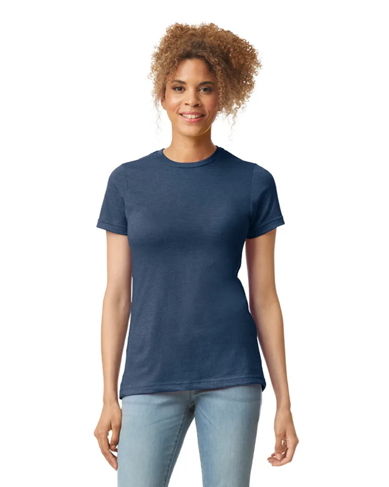 Γυναικείο T-Shirt Softstyle CVC 67000L Gildan Navy Mist