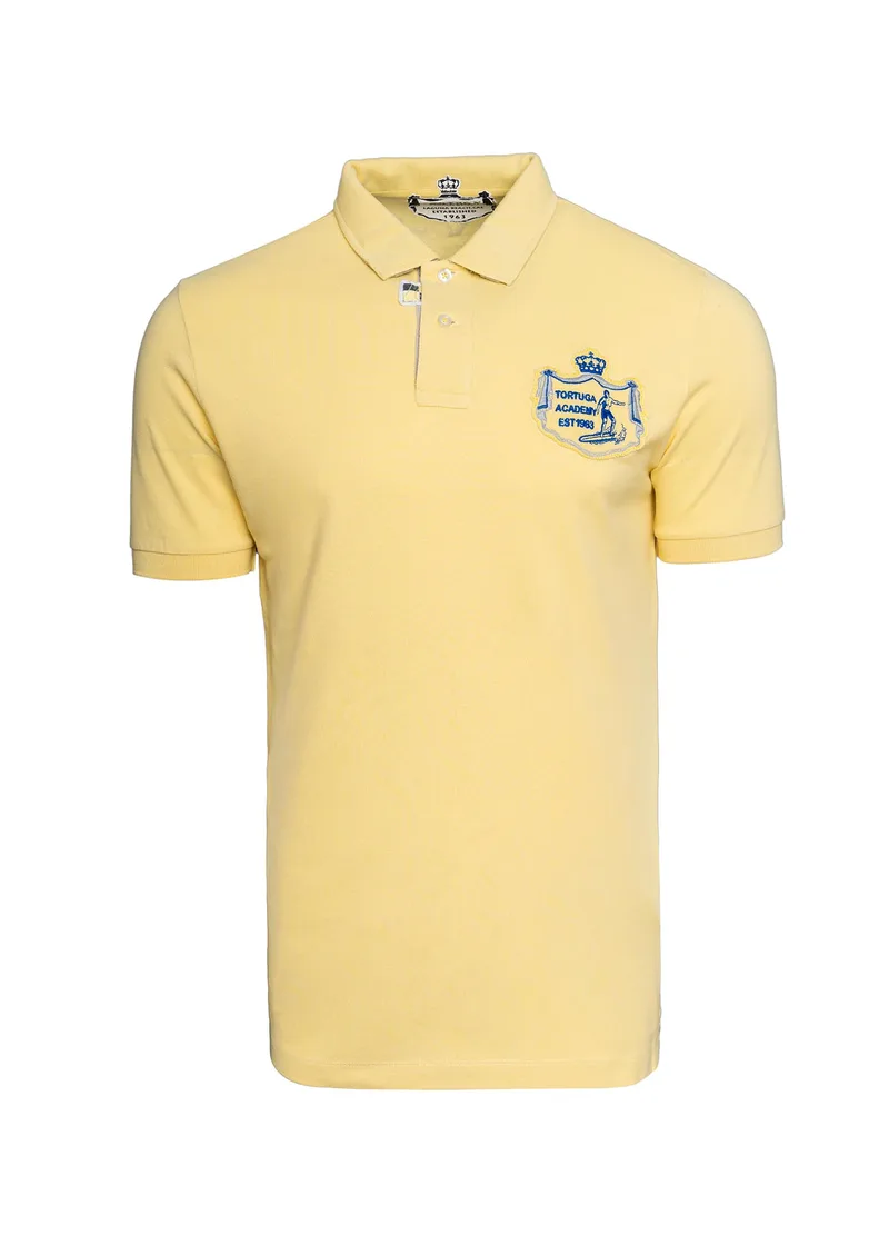 La Tortuga Pique Polo μπλούζα σε Regular γραμμή - 10E6100U422SE01 2004 Κίτρινο